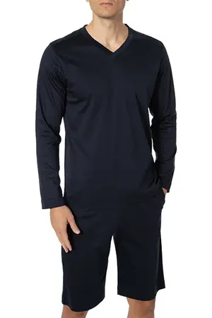 Zimmerli Herren Longsleeve Jersey-Baumwolle unifarben