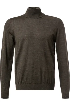 HUGO BOSS Herren Rollkragenpullover unifarben