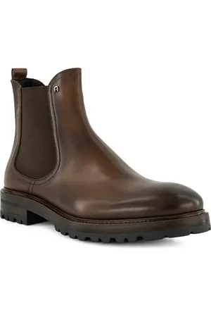 Aigner Herren Chelsea Boots Glattleder