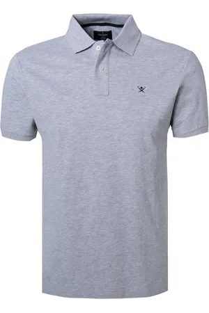 Hackett Herren Polo-Shirt meliert Slim Fit