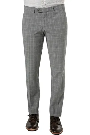 Atelier Gardeur Herren Hose kariert Slim Fit
