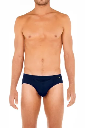 Hom Herren Slip Mikrofaser/Funktion unifarben