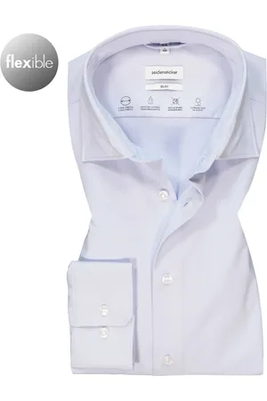 Seidensticker Herren Hemd Slim Fit