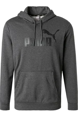 PUMA Herren Hoodie Baumwolle & Mix unifarben