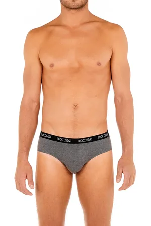 Hom Herren Slips Baumwolle & Mix unifarben