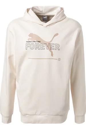 PUMA Herren Hoodie Baumwolle & Mix unifarben