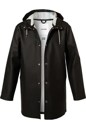 Stutterheim Herren Regenmantel unifarben