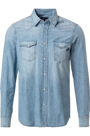 GAS Herren Jeanshemd