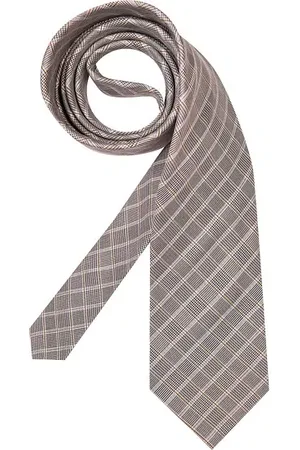 Cerruti 1881 Herren Krawatte Gemustert,College-Streifen,mit Karos
