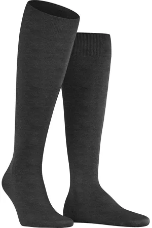 Falke Herren Kniestrümpfe Mikrofaser/Funktion unifarben