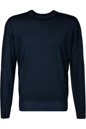 HUGO BOSS Herren Pullover unifarben