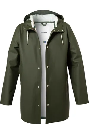 Stutterheim Herren Regenmantel unifarben