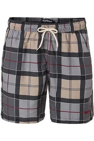 Barbour Herren Badeshorts Mikrofaser Kariert
