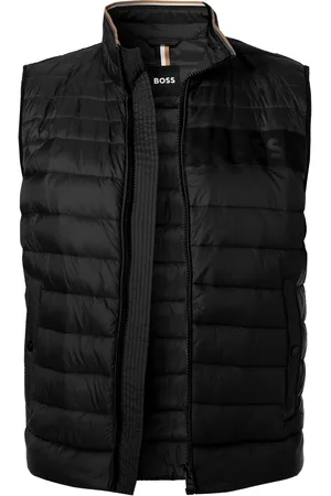 HUGO BOSS Herren Steppweste unifarben