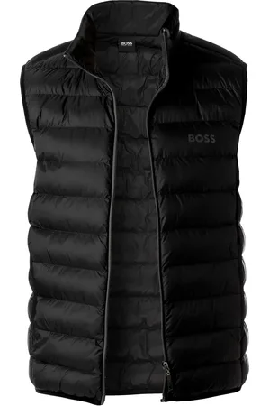 HUGO BOSS Herren Steppweste unifarben