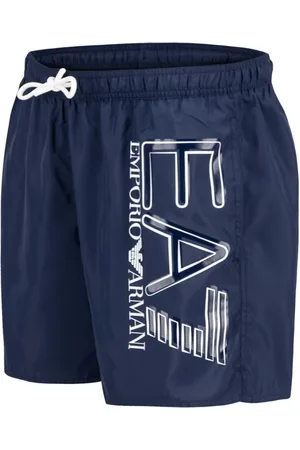 EA7 Herren Badeshorts Mikrofaser unifarben