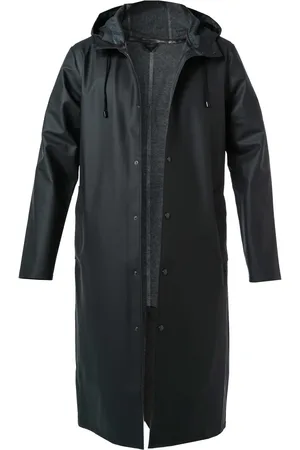 Stutterheim Herren Regenmantel unifarben