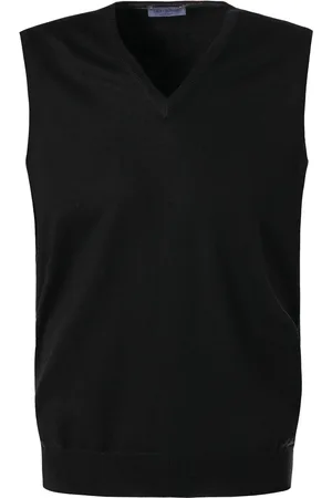 Gran Sasso Herren Pullunder unifarben