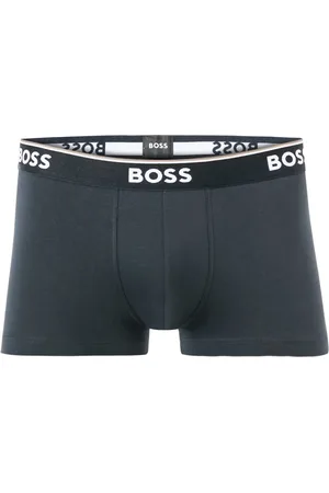 HUGO BOSS Herren Trunks Baumwolle & Mix unifarben