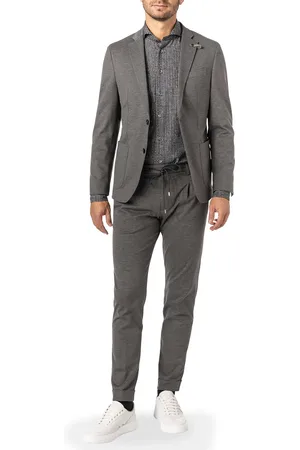 Baldessarini Herren Anzug meliert Slim Fit