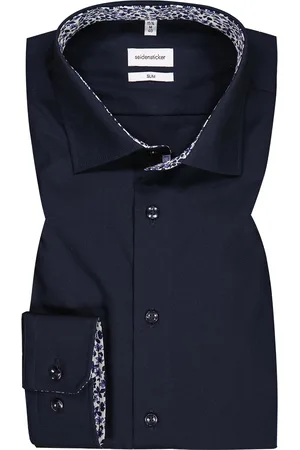 Seidensticker Herren Hemd Slim Fit