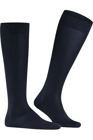 Falke Herren Kniestrümpfe Baumwolle & Mix unifarben
