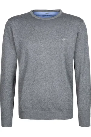 Fynch-Hatton Herren Pullover unifarben