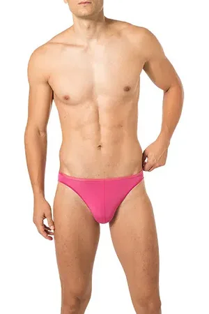 Hom Herren Slip Mikrofaser/Funktion unifarben