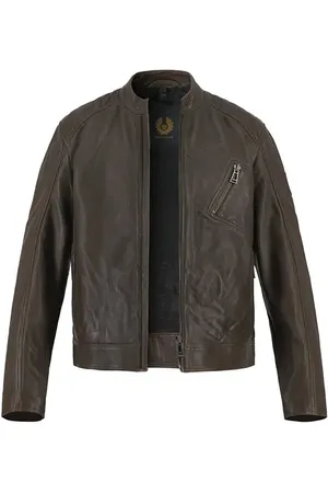 Belstaff Herren Lederjacke unifarben