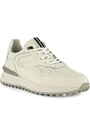 Floris van Bommel Herren Sneaker Leder geprägt