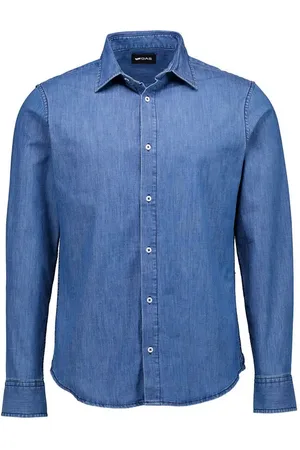 GAS Herren Jeanshemd