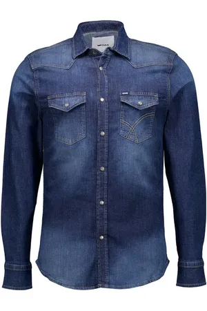 GAS Herren Jeanshemd