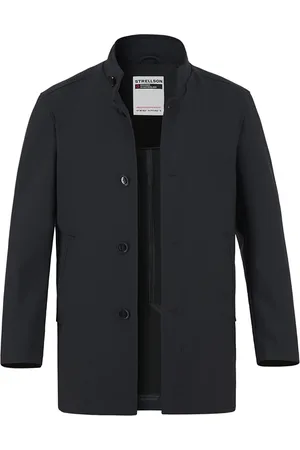 Strellson Herren Mantel unifarben