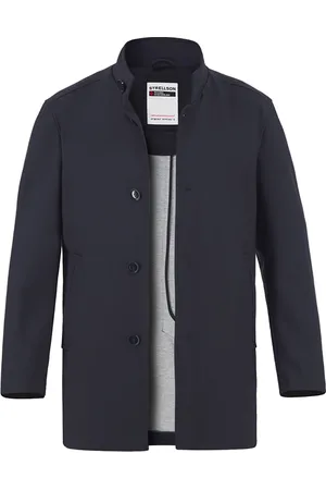 Strellson Herren Mantel unifarben