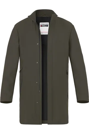 Strellson Herren Mantel unifarben