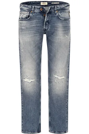 Replay Herren Jeans Straight Fit