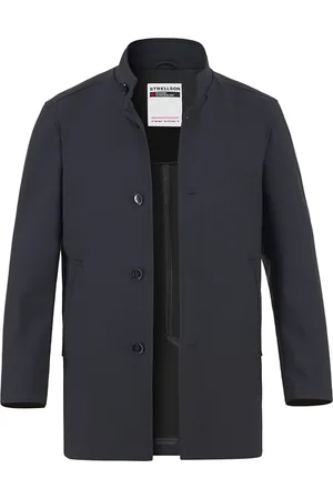 Strellson Herren Mantel unifarben