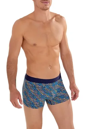 Hom Herren Trunk Mikrofaser/Funktion Geprintet