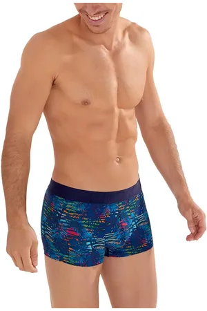Hom Herren Trunk Mikrofaser/Funktion Geprintet