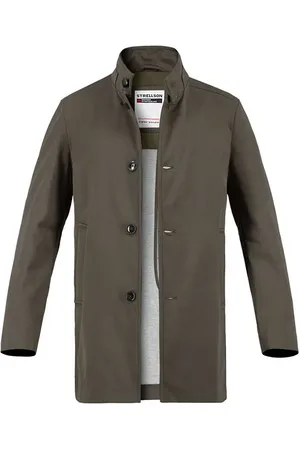Strellson Herren Mantel unifarben