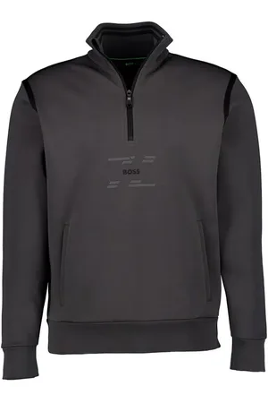 HUGO BOSS Herren Sweatshirt unifarben