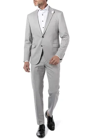 JOOP! Herren Anzug meliert Slim Fit