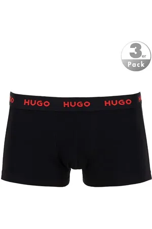 HUGO BOSS Herren Trunks Baumwolle & Mix Gemustert