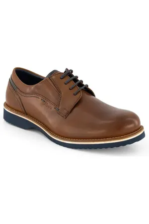 Sioux Herren Schnürschuhe Glattleder