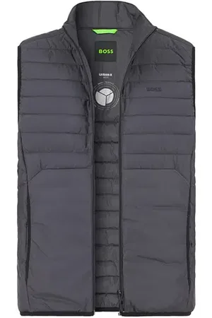 HUGO BOSS Herren Steppweste unifarben
