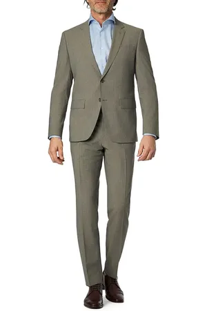 HUGO BOSS Herren Anzug meliert Slim Fit