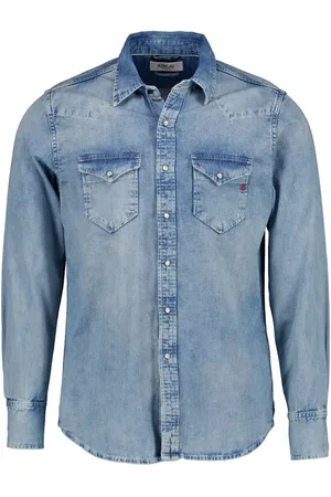 Replay Herren Jeanshemd