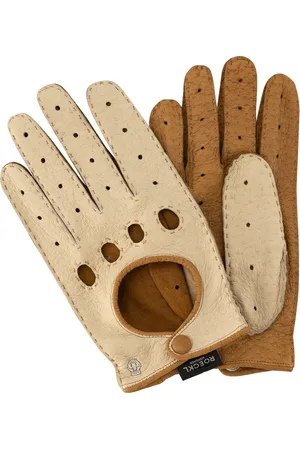 ROECKL Herren Autofahrer-Handschuhe Peccaryleder