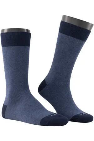 Boggi Milano Herren Socken Baumwolle & Mix unifarben