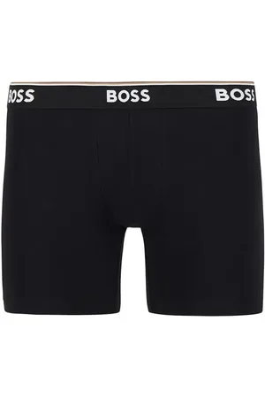 HUGO BOSS Herren Trunks Baumwolle & Mix unifarben